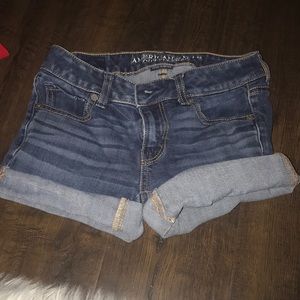 american eagle jean shorts